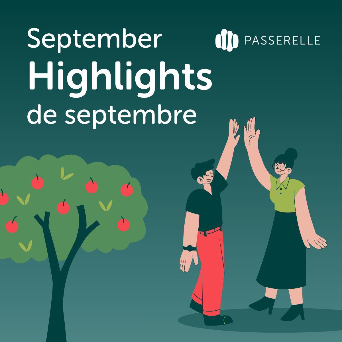 PASSERELLE en action : faits saillants de septembre